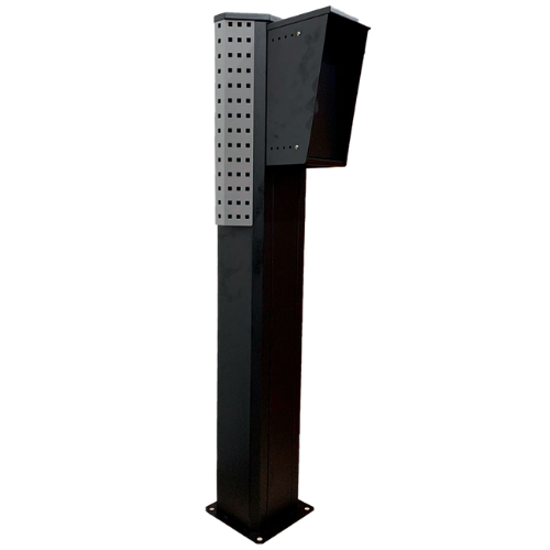 TOTEM PARA IDENTIFICAÇÃO COM SUPORTE | MT-4003 | METAL NOBRE