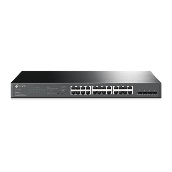 SWITCH SMART 28 PORTAS GIGABIT COM 24 PORTAS POE+ E 4 SLOTS SFP |SG2428P| TP-LINK